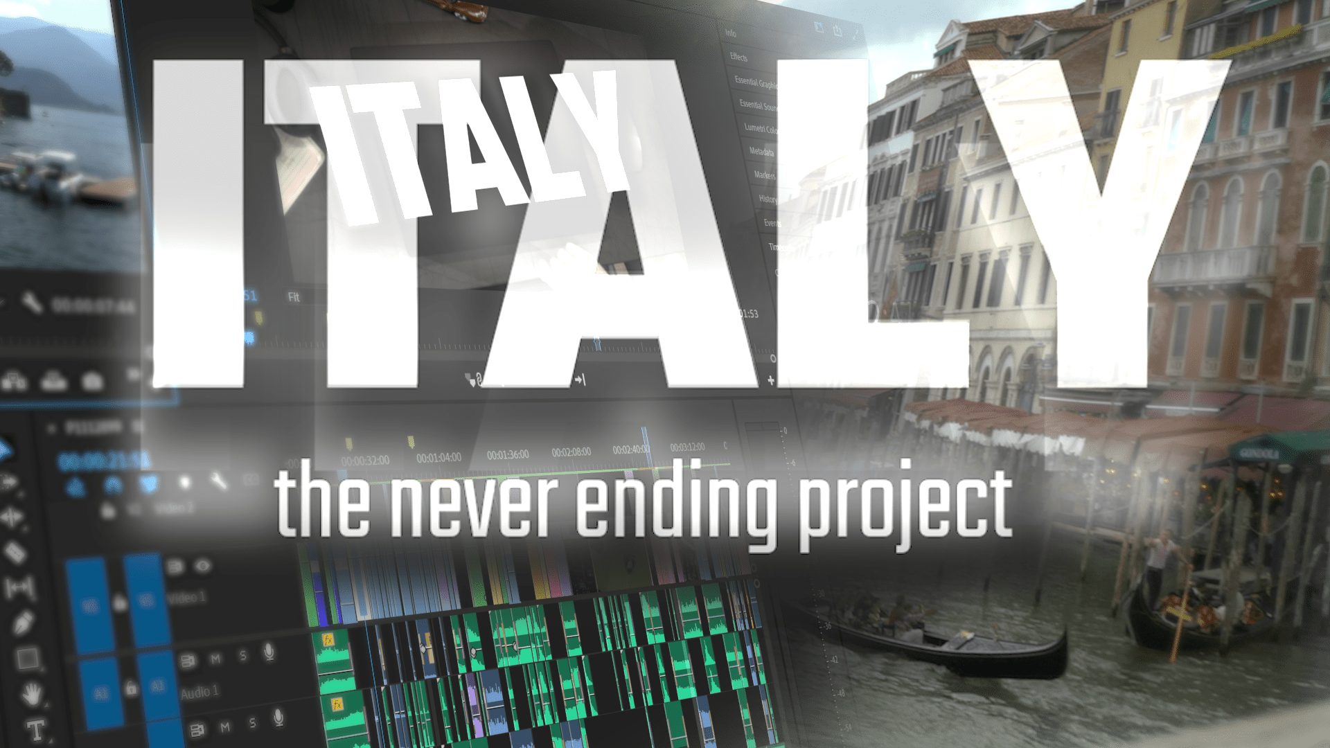 Image of the video's thumbnail: Italy || the never ending project