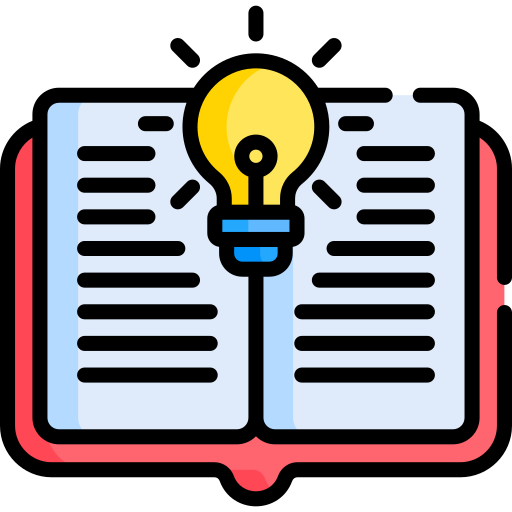 Open book of knowledge image