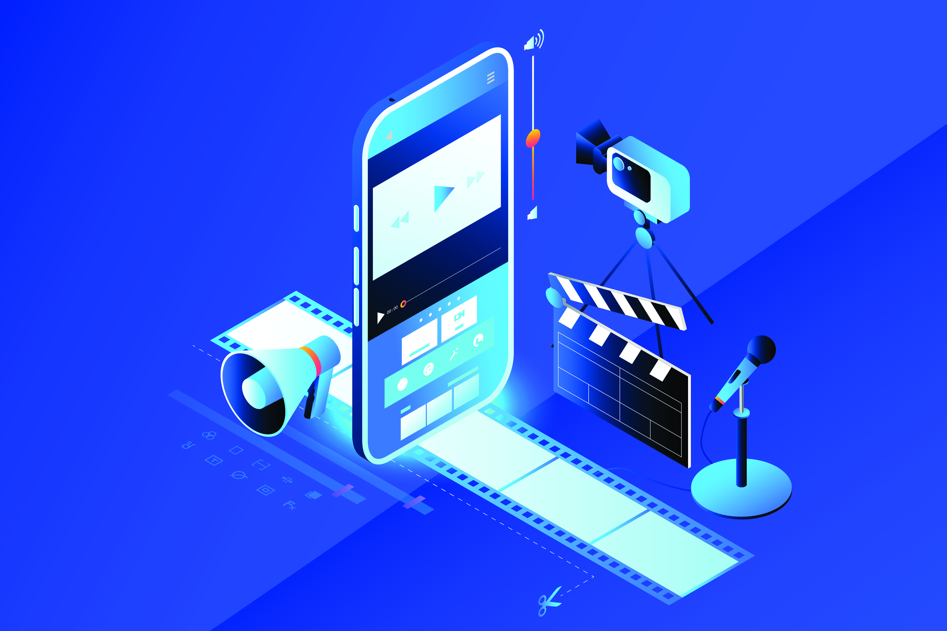 Styling illustration of editing